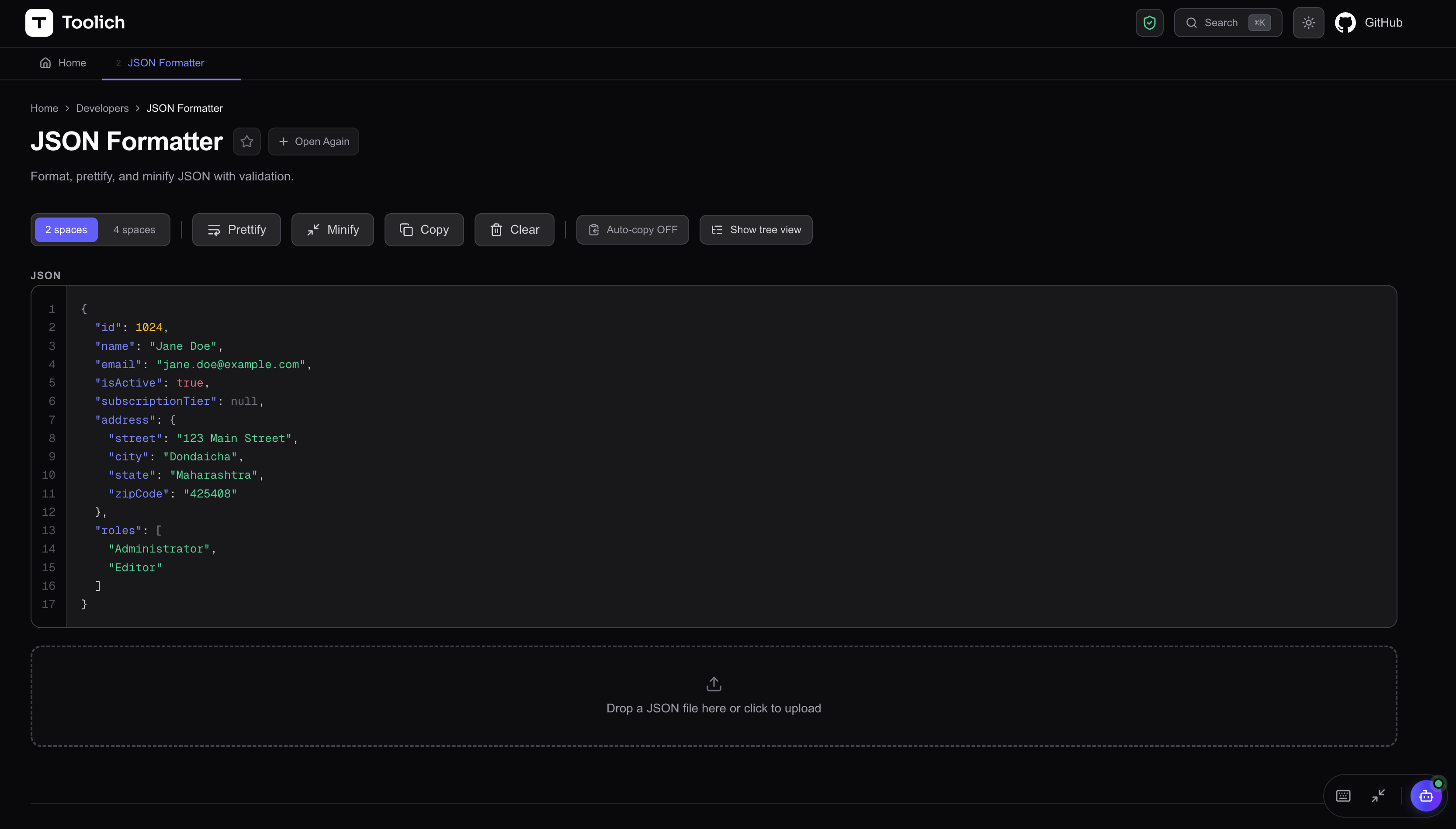 Beautiful JSON Formatter & Validator — Format, Parse, and Validate JSON Instantly