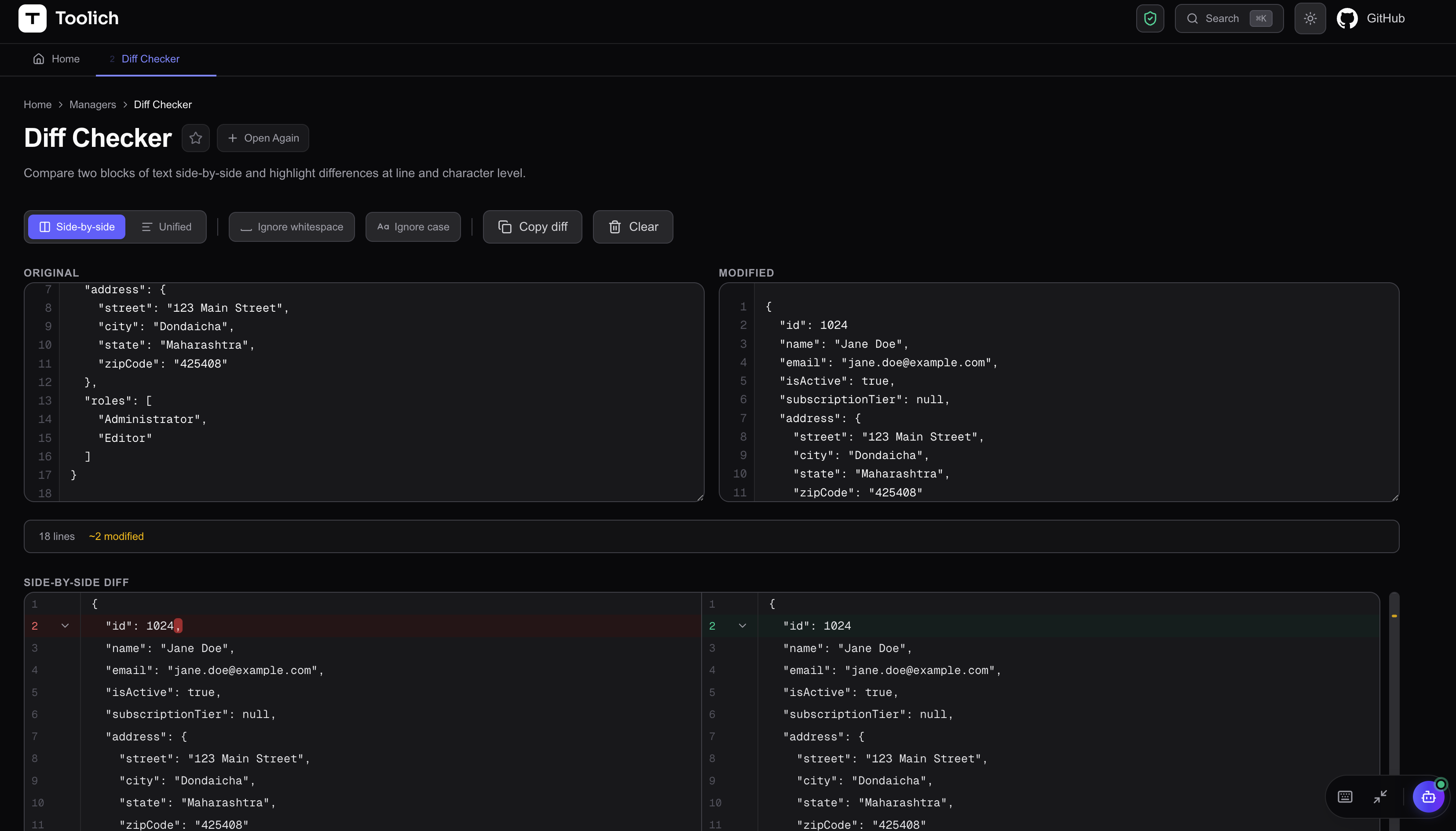 Client-Side Diff Checker — Compare Text and Code Differences Instantly
