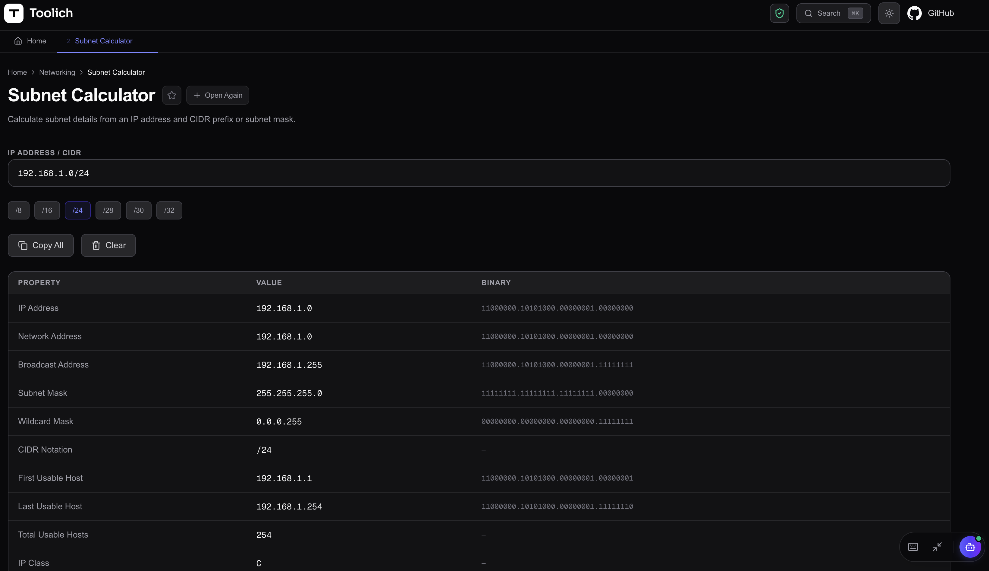 CIDR Subnet Calculator — Plan and Design IP Networks Efficiently